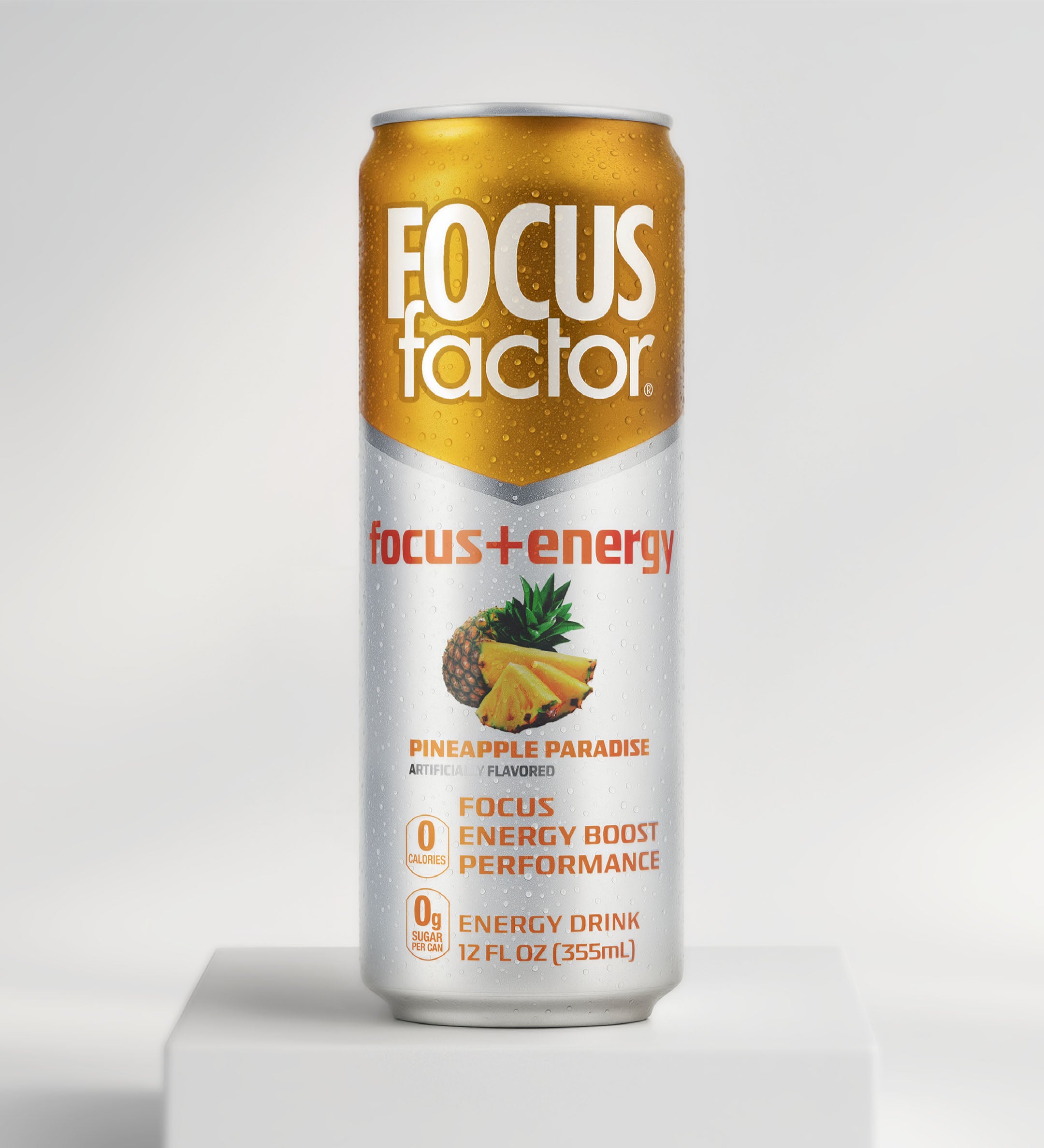 Focus + Energy Drink - Pineapple Paradise Flavor