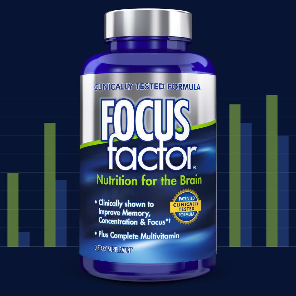 Focus Factor - Extra Strength Nutrition for the Brain (60 Tablets