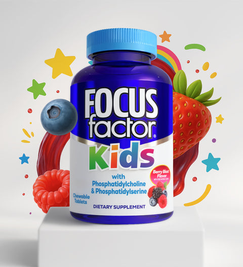 Focus Factor® Kids Formula - Berry Blast Flavor - Chewable Vitamins